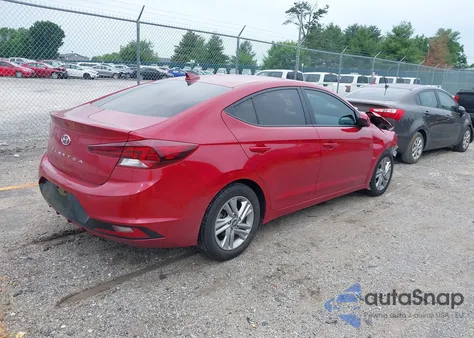 2019 Hyundai Elantra Value Edition из США, поврежденный, VIN KMHD84LF0KU779974